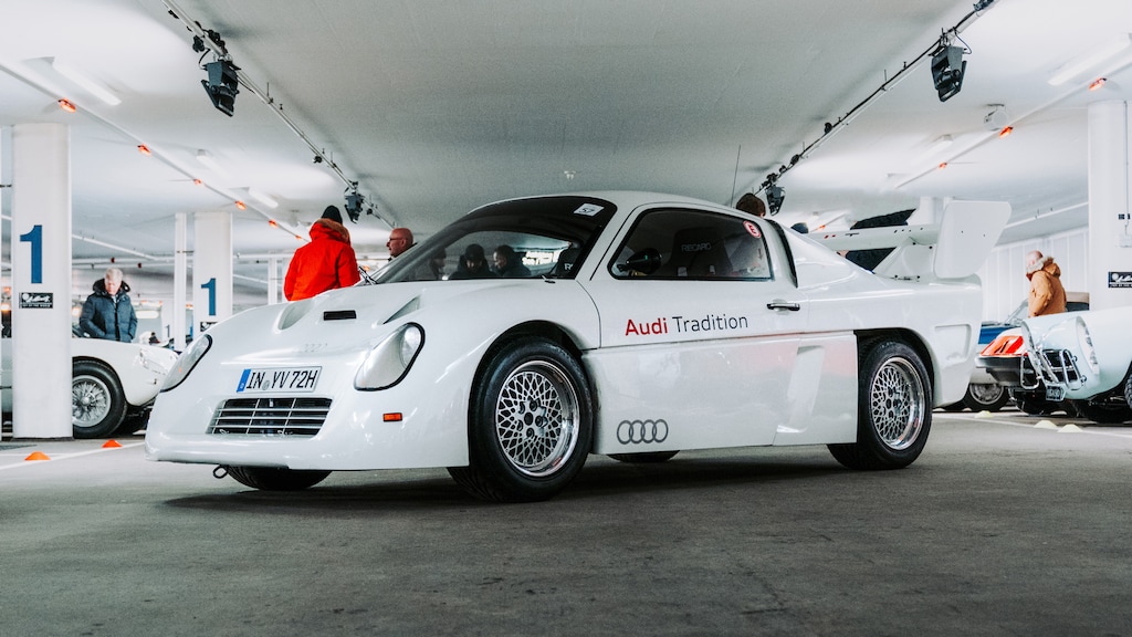 Teilnehmende Fahrzeuge: Audi quattro Gruppe S Prototyp