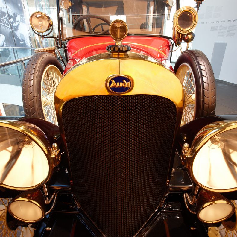 The museum at the Audi Forum Ingolstadt